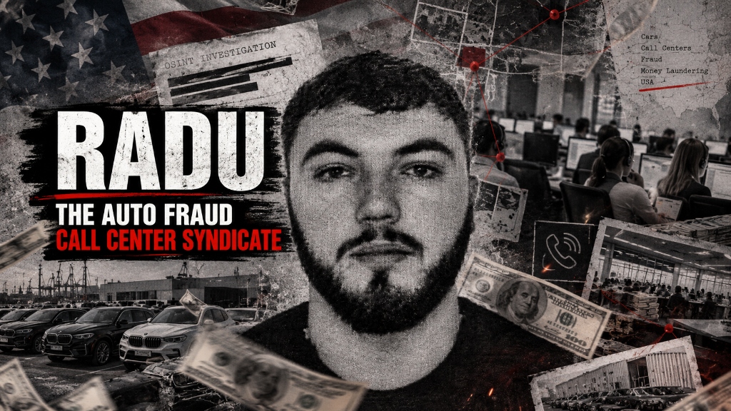 RADU: The Auto Fraud Call Center Syndicate — OSINT Investigation